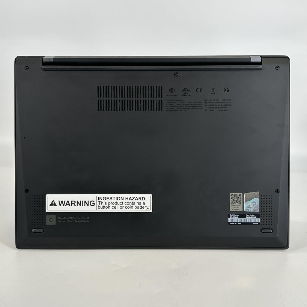 Lenovo ThinkPad X1 Carbon Gen 11 14 Black 1.8 GHz Intel Core i7 13th Gen. 32GB RAM 512GB Solid State Drive