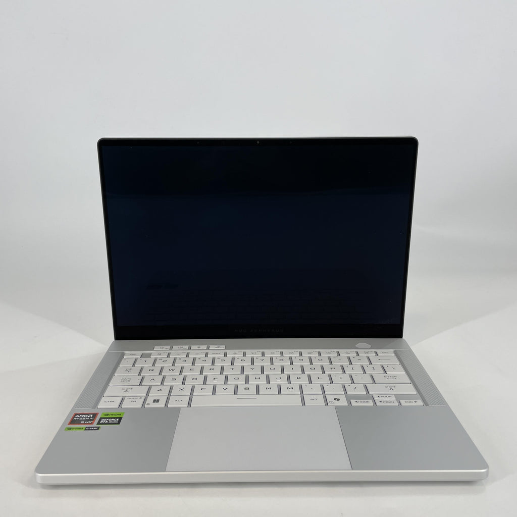Asus ROG Zephyrus G14 GA403 14 White 2.0 GHz AMD Ryzen AI 9 HX 370 32GB RAM 1TB Solid State Drive NVIDIA GeForce RTX 5070 Ti 12 GB