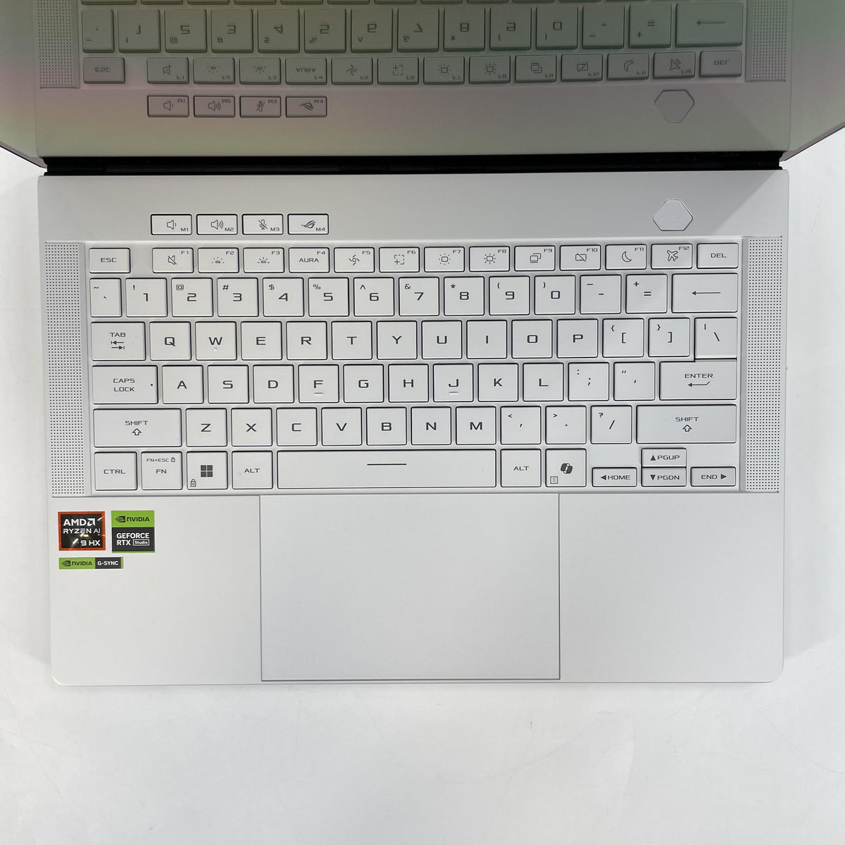 Asus ROG Zephyrus G14 GA403 14 White 2.0 GHz AMD Ryzen AI 9 HX 370 32GB RAM 1TB Solid State Drive NVIDIA GeForce RTX 5070 Ti 12 GB