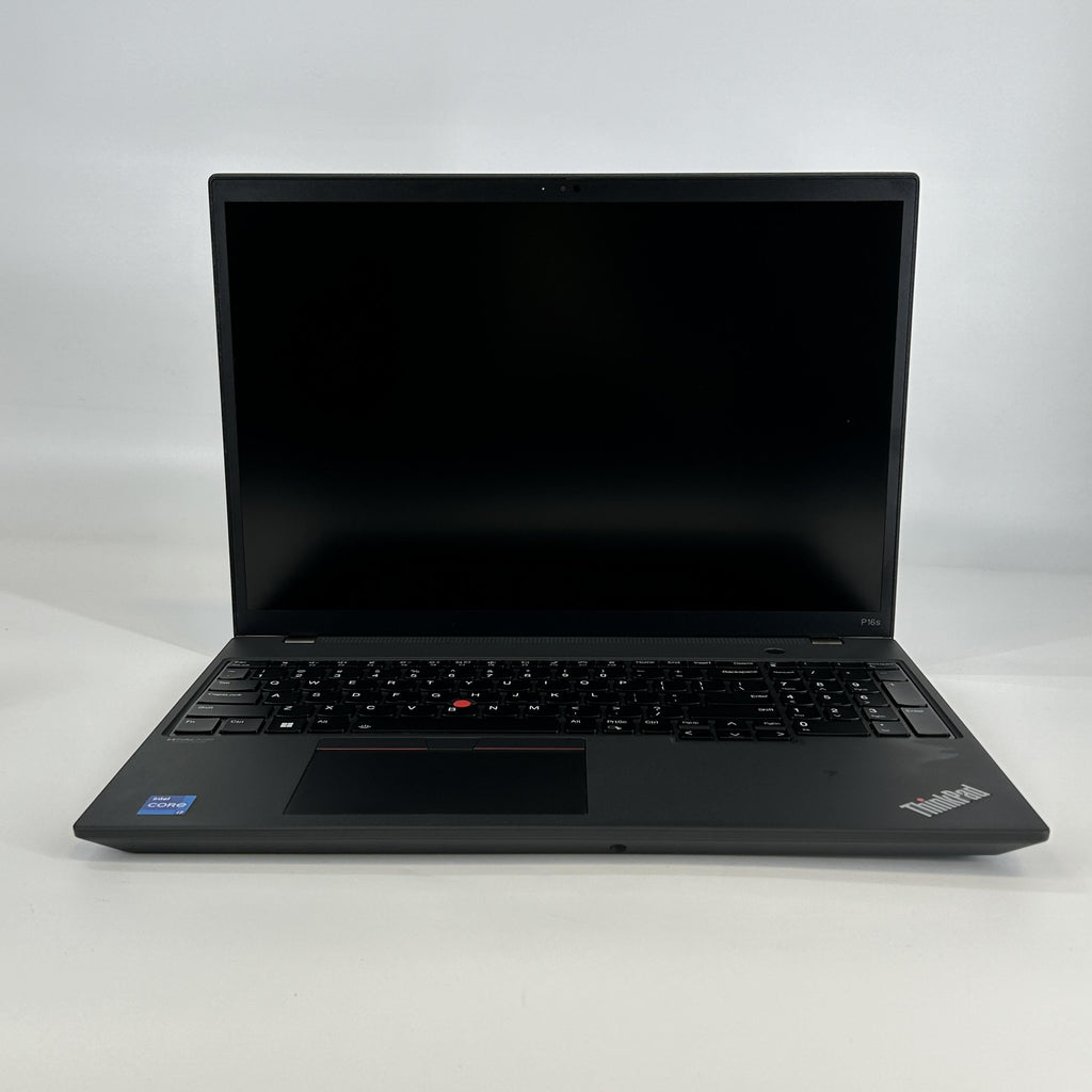 Lenovo ThinkPad P16s Gen 1 Black 2.1 GHz Intel Core i7 12th Gen. 16GB RAM 512GB Solid State Drive NVIDIA T550 4 GB