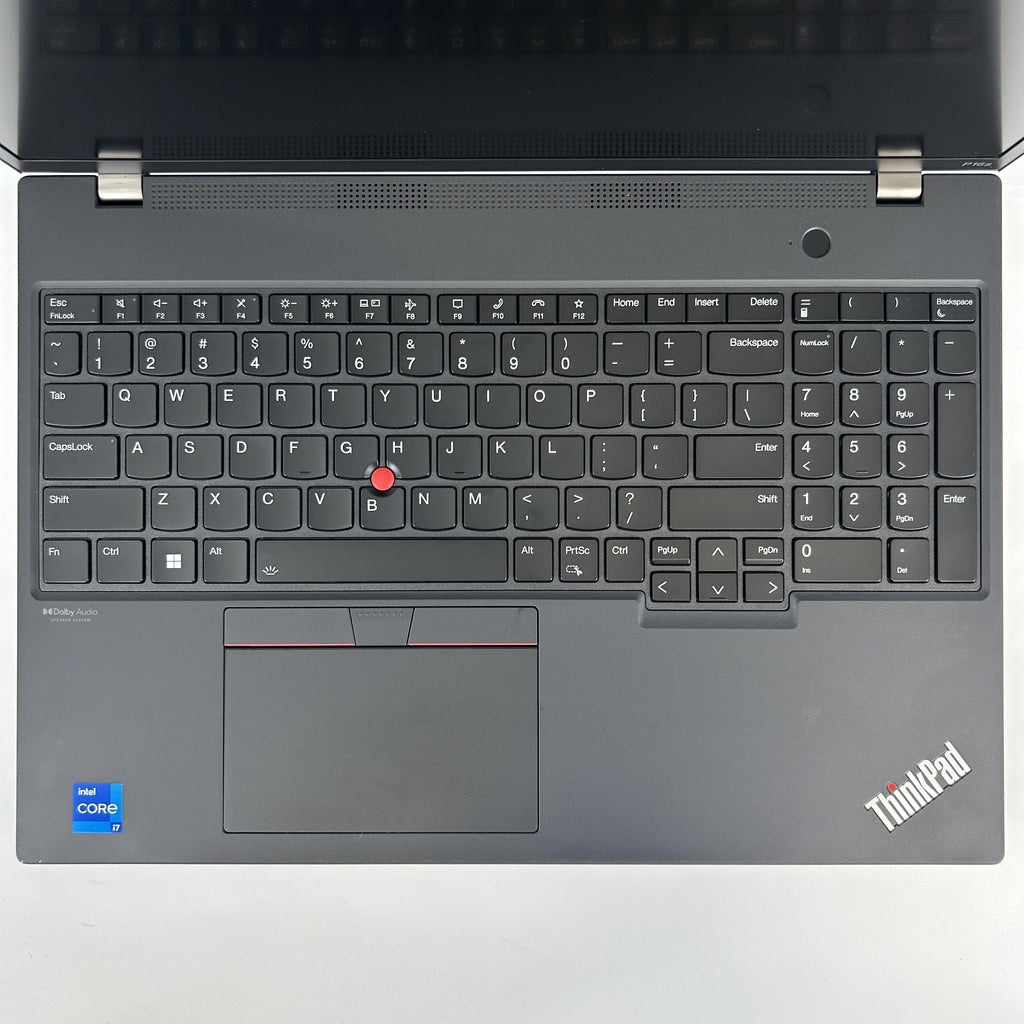 Lenovo ThinkPad P16s Gen 1 Black 2.1 GHz Intel Core i7 12th Gen. 16GB RAM 512GB Solid State Drive NVIDIA T550 4 GB