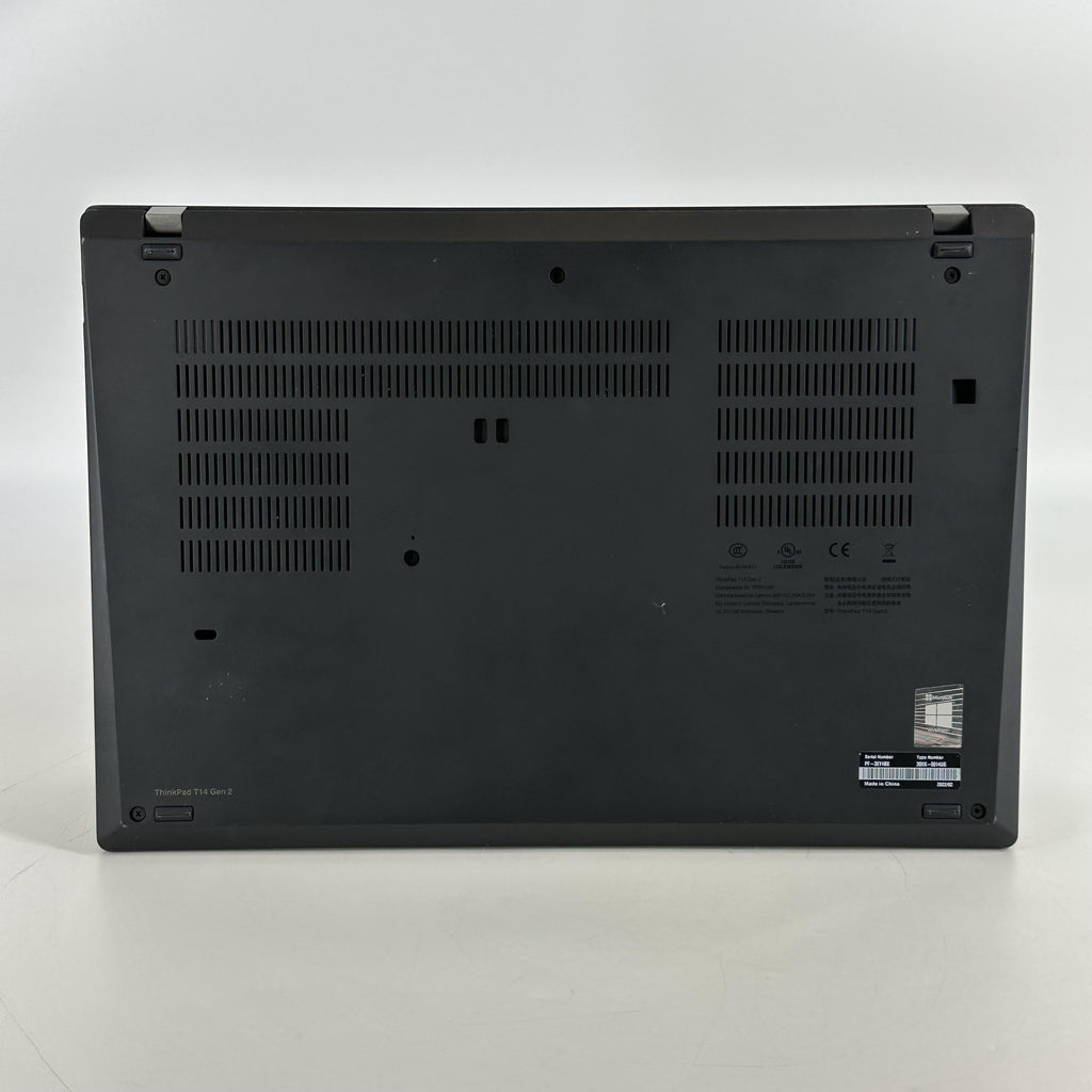 Lenovo ThinkPad T14 Gen 2 Black 2.3 GHz AMD Ryzen 5 Pro 5650U 16GB RAM 256GB Solid State Drive