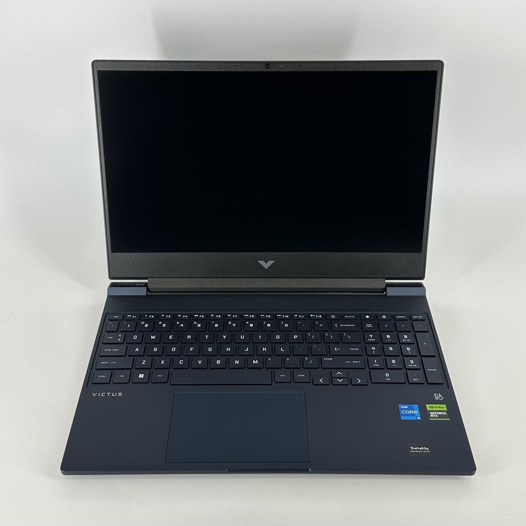 HP Victus 15.6 Blue 2.0 GHz Intel Core i5 12th Gen. 16GB RAM 512GB Solid State Drive NVIDIA GeForce RTX 3050 4 GB