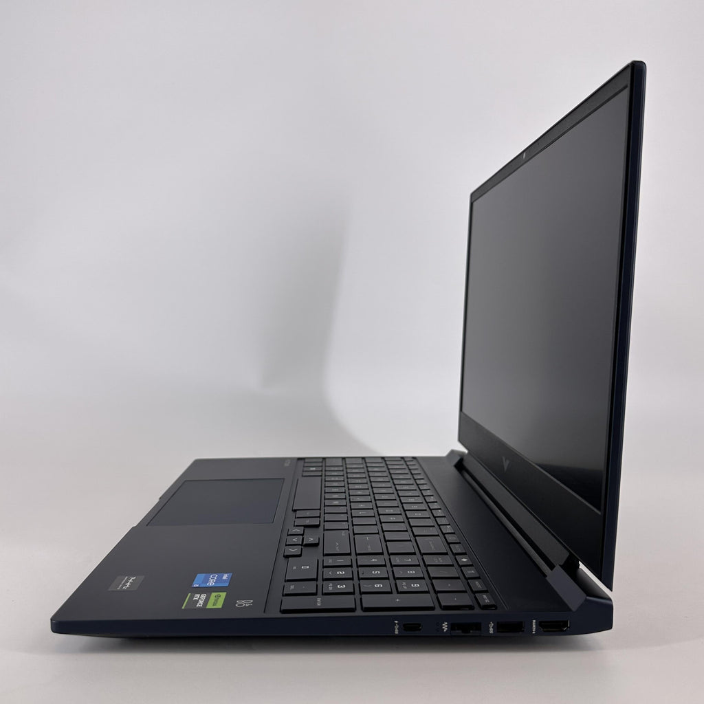 HP Victus 15.6 Blue 2.0 GHz Intel Core i5 12th Gen. 16GB RAM 512GB Solid State Drive NVIDIA GeForce RTX 3050 4 GB