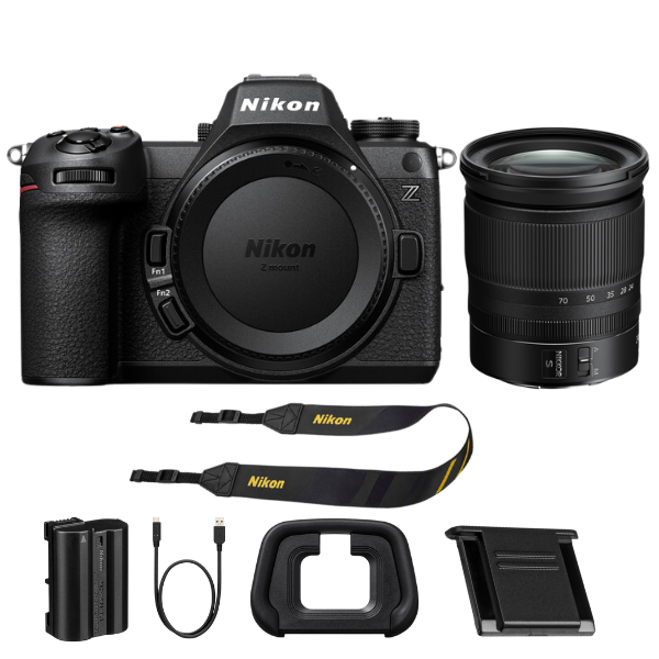 Nikon Z6 III Mirrorless Camera w/ Z 24-70mm NIKKOR f/4 S Lens