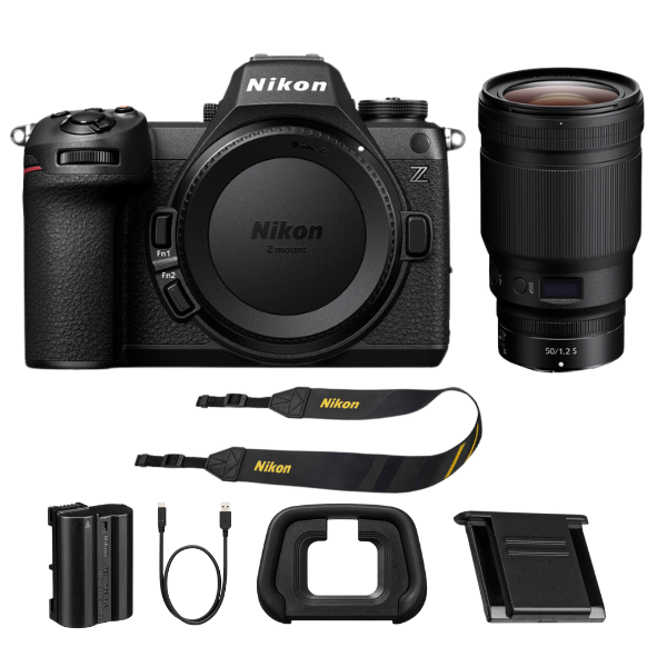 Nikon Z6 III Mirrorless Camera w/ Z 50mm f/1.2 S Lens