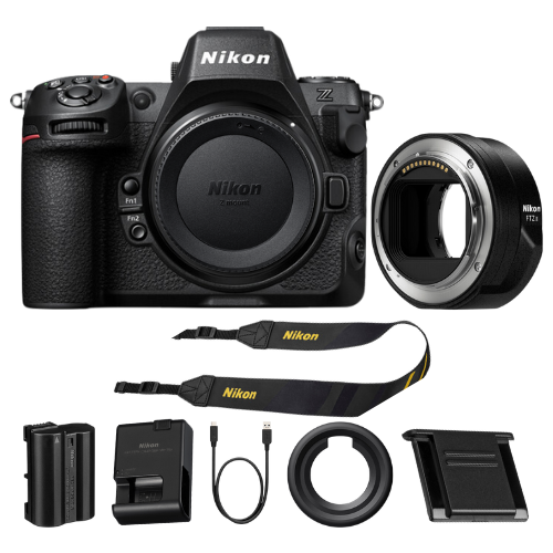 Nikon Z8 Mirrorless Camera w/ FTZ II Mount Adapter
