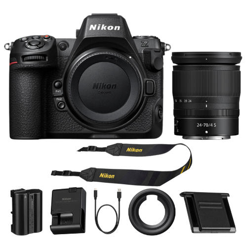 Nikon Z8 Mirrorless Camera w/ Z 24-70mm NIKKOR f/4 S Lens