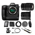 Nikon Z9 Mirrorless Camera with Z 14-30mm 4S and Z 24-200mm VR Lenses