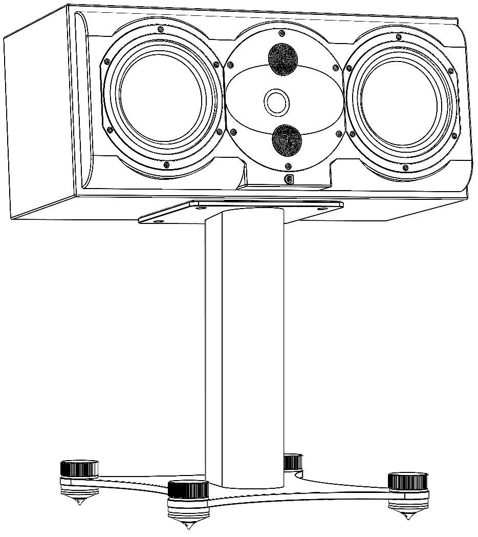 Perlisten R5c Center Channel Speaker (Open Box)