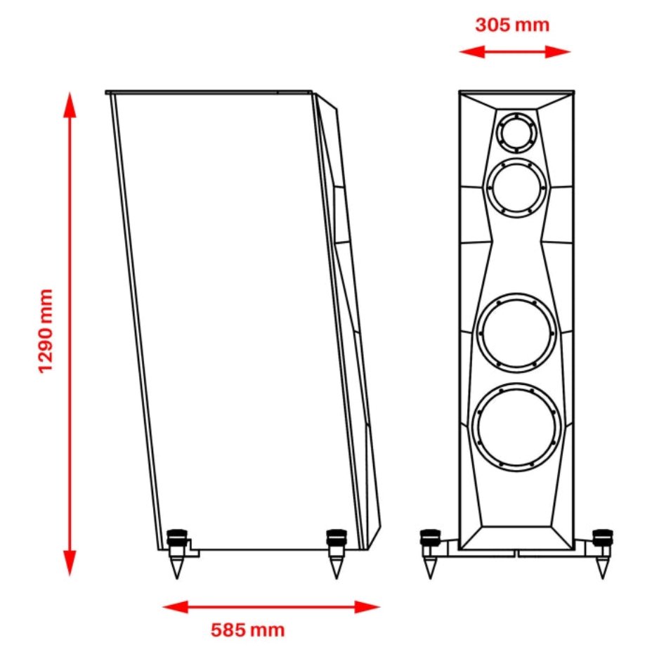 Alare Remiga 1 Diamond Floorstanding Speakers