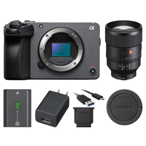 Sony FX30 Digital Cinema Camera w/ FE 135mm f/1.8 GM Lens