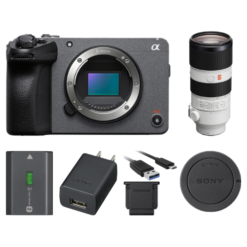 Sony FX30 Digital Cinema Camera w/ FE 70-200mm f/2.8 GM OSS Lens