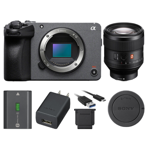 Sony FX30 Digital Cinema Camera w/ FE 85mm f/1.4 GM Lens
