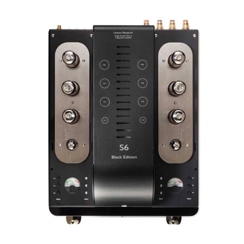 Unison Research S6 Black Edition Tube Integrated Amplifier