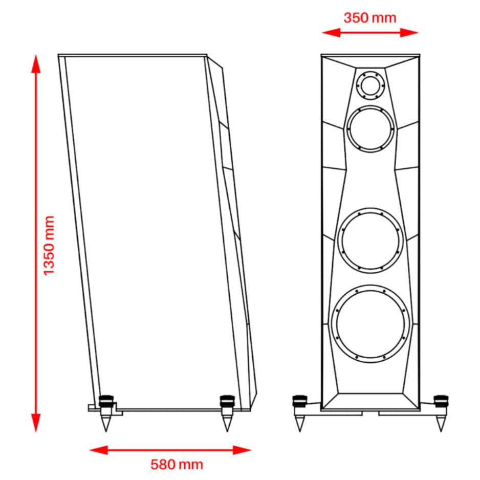 Alare Remiga 2 Diamond Floorstanding Speakers