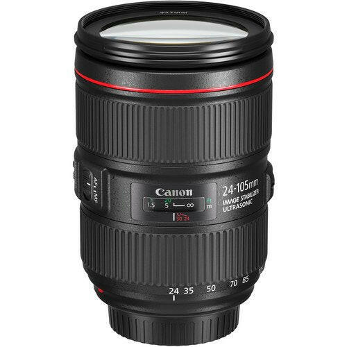 Canon 6D Mark II DSLR EOS Camera with Canon 24-105mm f/4L IS II USM Lens