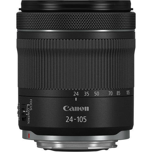 Canon RF 24-105mm f/4-7.1 IS STM Lens with 67mm UV Filter