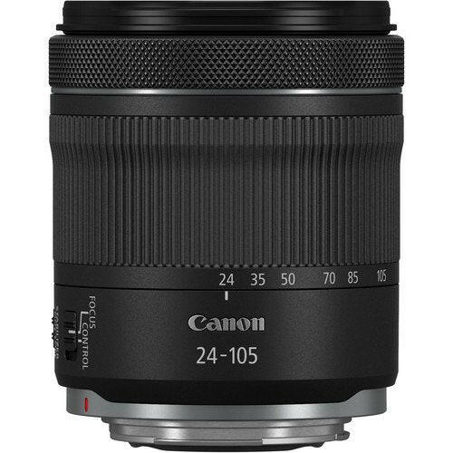 Canon RF 24-105mm f/4-7.1 IS STM Lens + 3pc 67mm Filter Kit