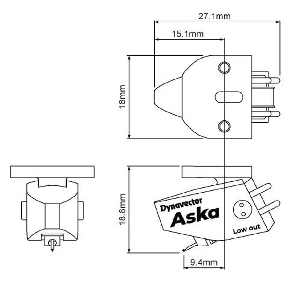 Dynavector Aska Moving Coil Phono Cartridge