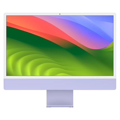 Apple iMac 24 2023 Purple 4.06 GHz M3 8-Core CPU 16GB Unified Memory 1TB Solid State Drive 10-Core GPU