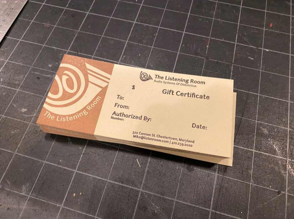 Physical Gift Card
