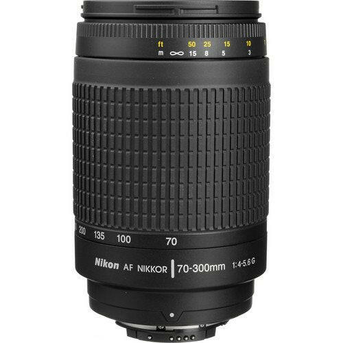 Nikon D850 DSLR Camera + 4 Lens Kit: 18-55mm VR + 70-300 mm + 64GB Kit