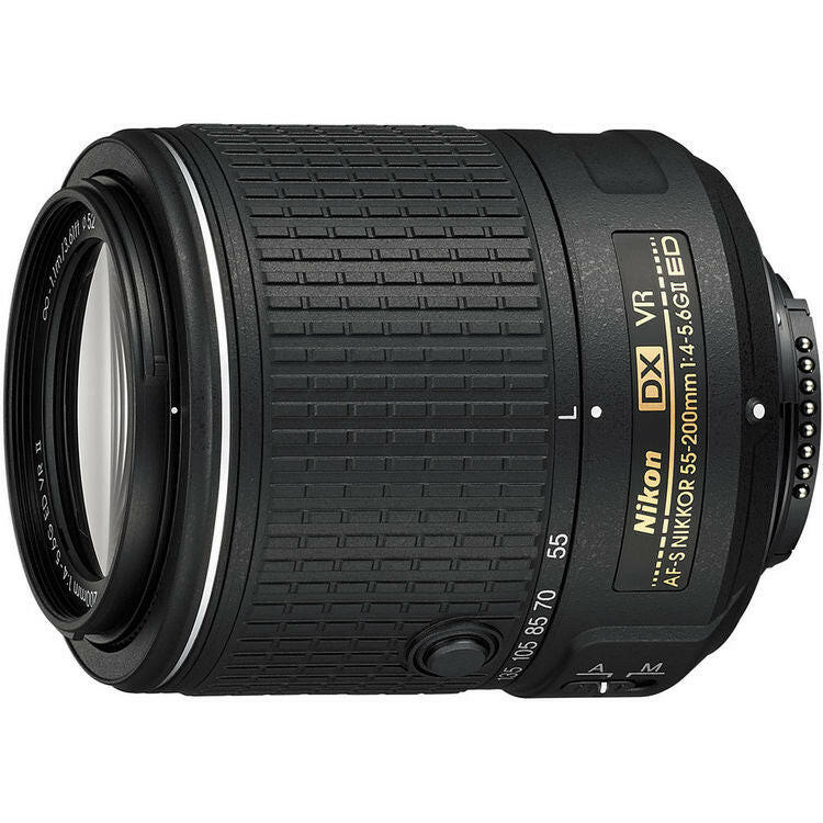 Nikon 55-200mm f/4-5.6G AF-S DX NIKKOR ED VR II Lens