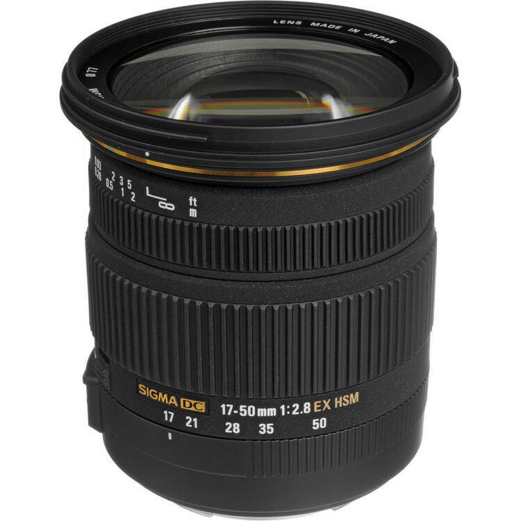 Sigma 17-50mm f/2.8 EX DC OS HSM Zoom Lens f/ Canon