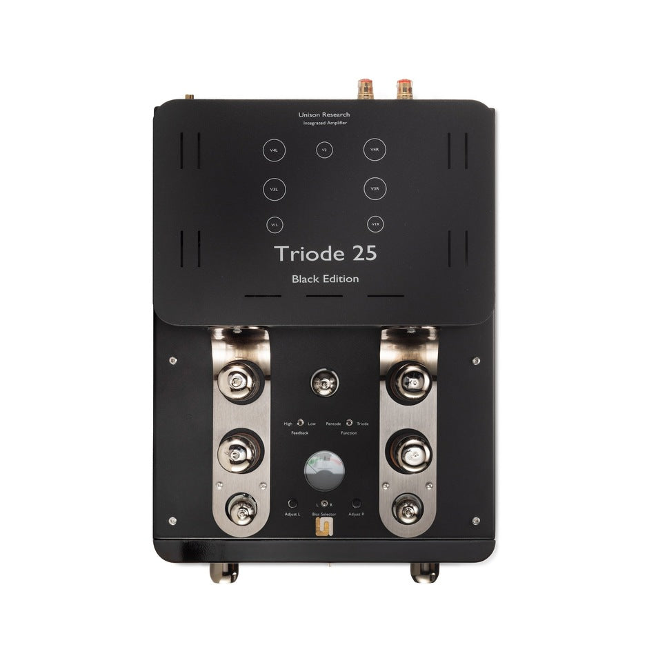Unison Research Triode 25 Black Edition Tube Integrated Amplifier